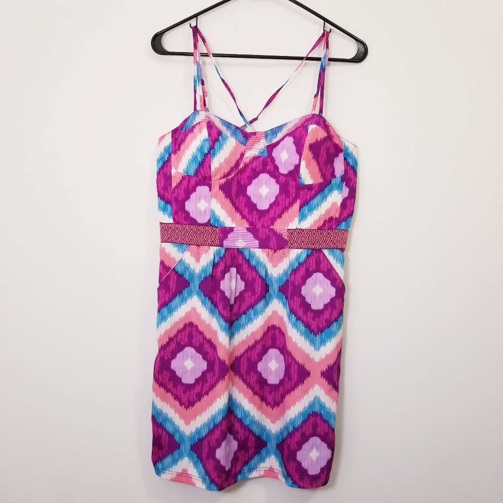 American Eagle Size 8 Purple Summer Dress